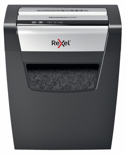 [470751] Papiervernietiger Rexel Momentum X410 snippers 4x28mm