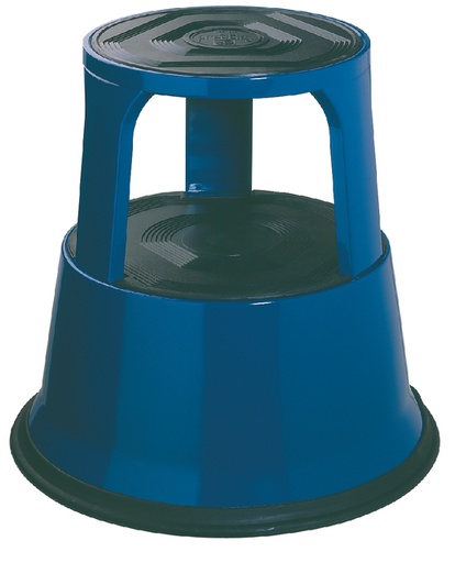 [489103] Opstapkruk Desq 420mm metaal blauw
