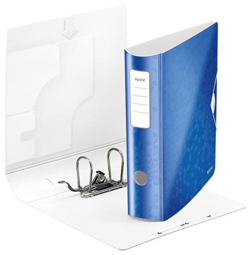 [502473] Ordner Leitz WOW active 180° 80mm PP A4 blauw