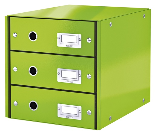 [503041] Ladenbox Leitz WOW Click & Store 3 laden groen