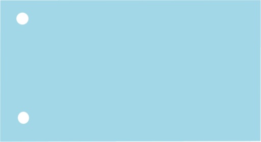[504213] Scheidingsstrook Elba breed 225x120mm 190gr blauw 100 stuks