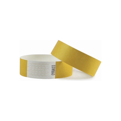 [505262] Polsband Combicraft Tyvek geel 100 stuks