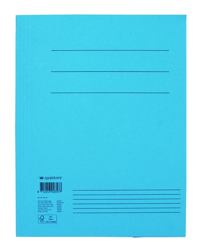 [510103] Dossiermap Quantore A4 300gr blauw