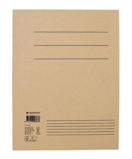 [510114] Dossiermap Quantore A4 300gr chamois
