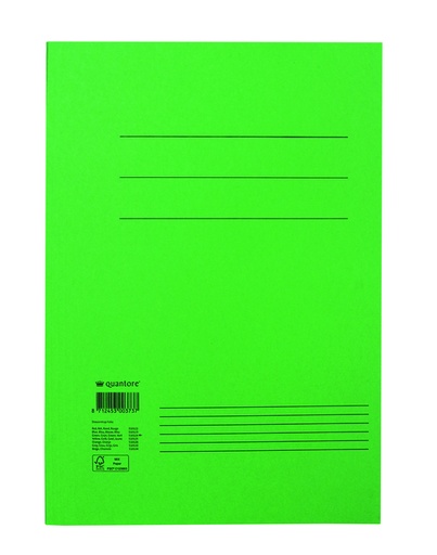 [510124] Dossiermap Quantore folio 300gr groen