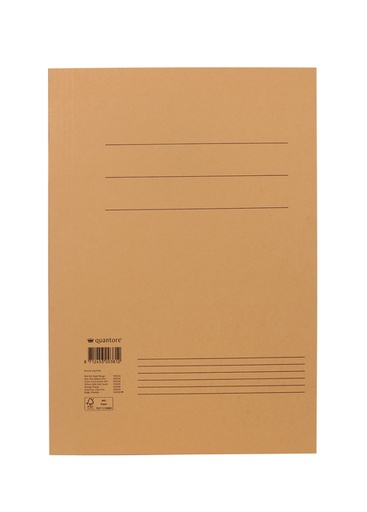 [510134] Dossiermap Quantore folio 300gr chamois
