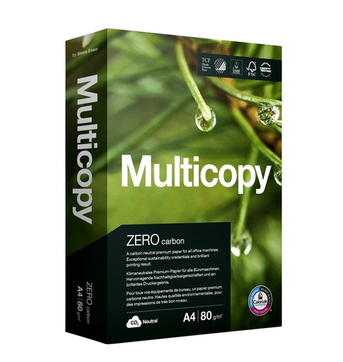 [129209] Kopieerpapier Multicopy Zero A4 80gr wit 500 vel