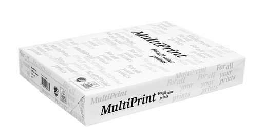 [129290] Kopieerpapier Multiprint A4 75gr wit 500 vel