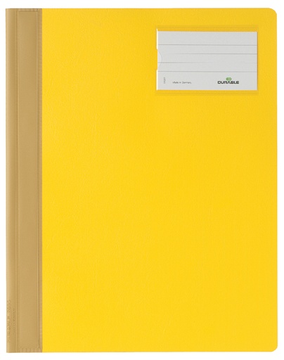 [512125] Snelhechter Durable A4 PVC etiketvenster geel