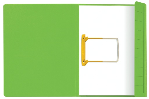 [512524] Clipmap Secolor A4 100% gerecycled karton 250gr groen verpakt per 10 stuks