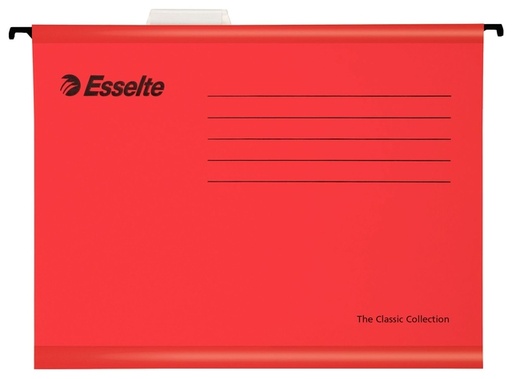 [520212] Hangmap Esselte Classic A4 V-bodem 345x240mm rood