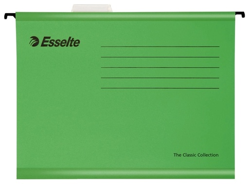 [520214] Hangmap Esselte Classic A4 V-bodem 345x240mm groen