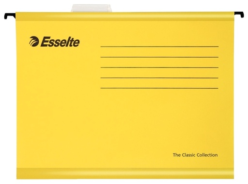 [520225] Hangmap Esselte Classic folio V-bodem  382x240mm geel