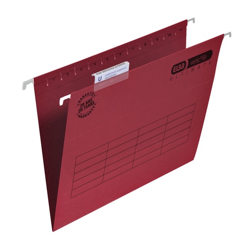 [520454] Hangmap Elba Verticfile Ultimate A4 V bodem rood