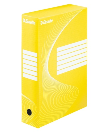 [531005] Archiefdoos Esselte Boxycolor 80mm 352x250mm geel