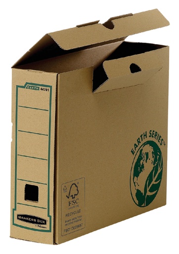 [531045] Archiefdoos Bankers Box Earth A4 transfer 80mm bruin