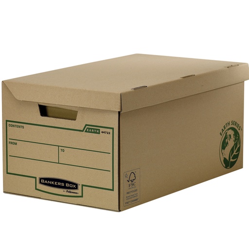 [531046] Archiefdoos Bankers Box Earth flip top bruin