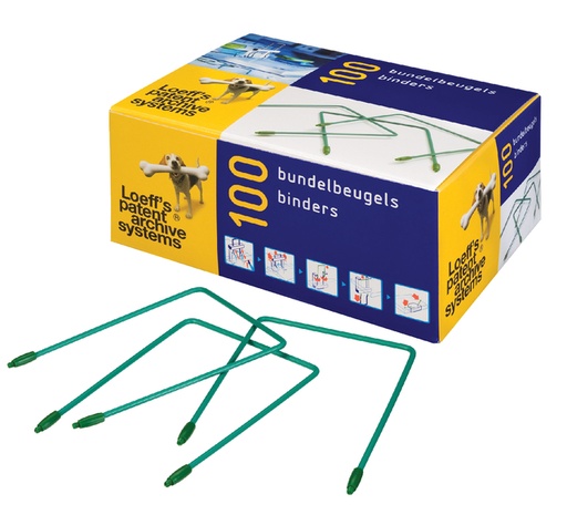 [531565] Bundelbeugel Loeff's 1222 standaard 100mm 100 stuks