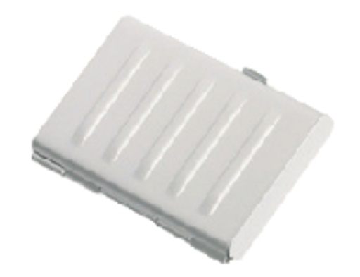 [541435] Visitekaartenhouder 2 vaks mat aluminium