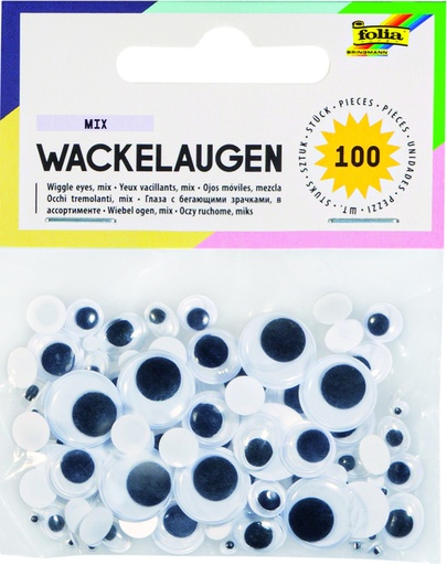 [580052] Wiebelogen Folia 100 stuks 6 formaten wit 100 stuks