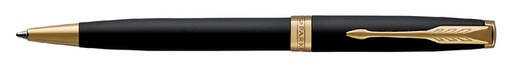 [600232] Balpen Parker Sonnet matte black lacquer GT medium