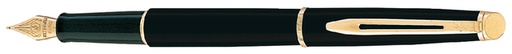 [600804] Vulpen Waterman Hémisphère matt black GT fijn