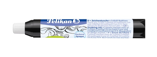 [609030] Oostindische inkt Pelikan pipet 9ml zwart