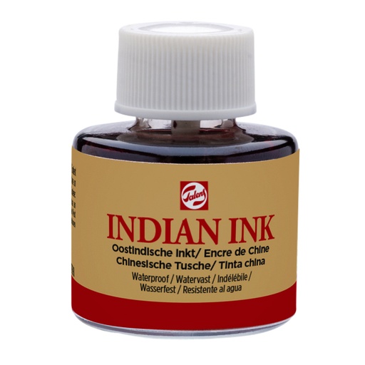 [609043] Oost-Indische inkt Talens zwart 11ml