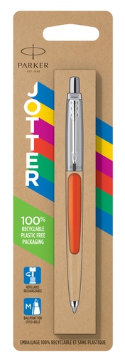 [609356] Balpen Parker Jotter Original orange CT medium blister à 1 stuk