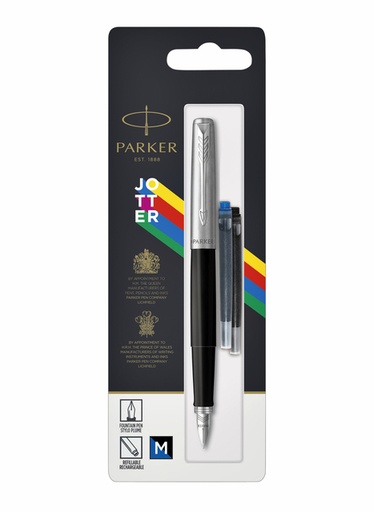 [609361] Vulpen Parker Jotter Original CT M zwart blister à 1 stuk